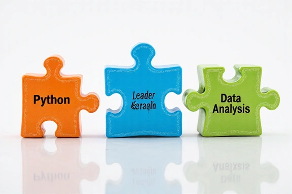 A conceptual image showing skills and competencies as building blocks for a career path.
